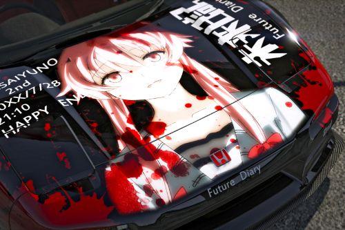honda nsx-r (na1)future diary phantom [4k]