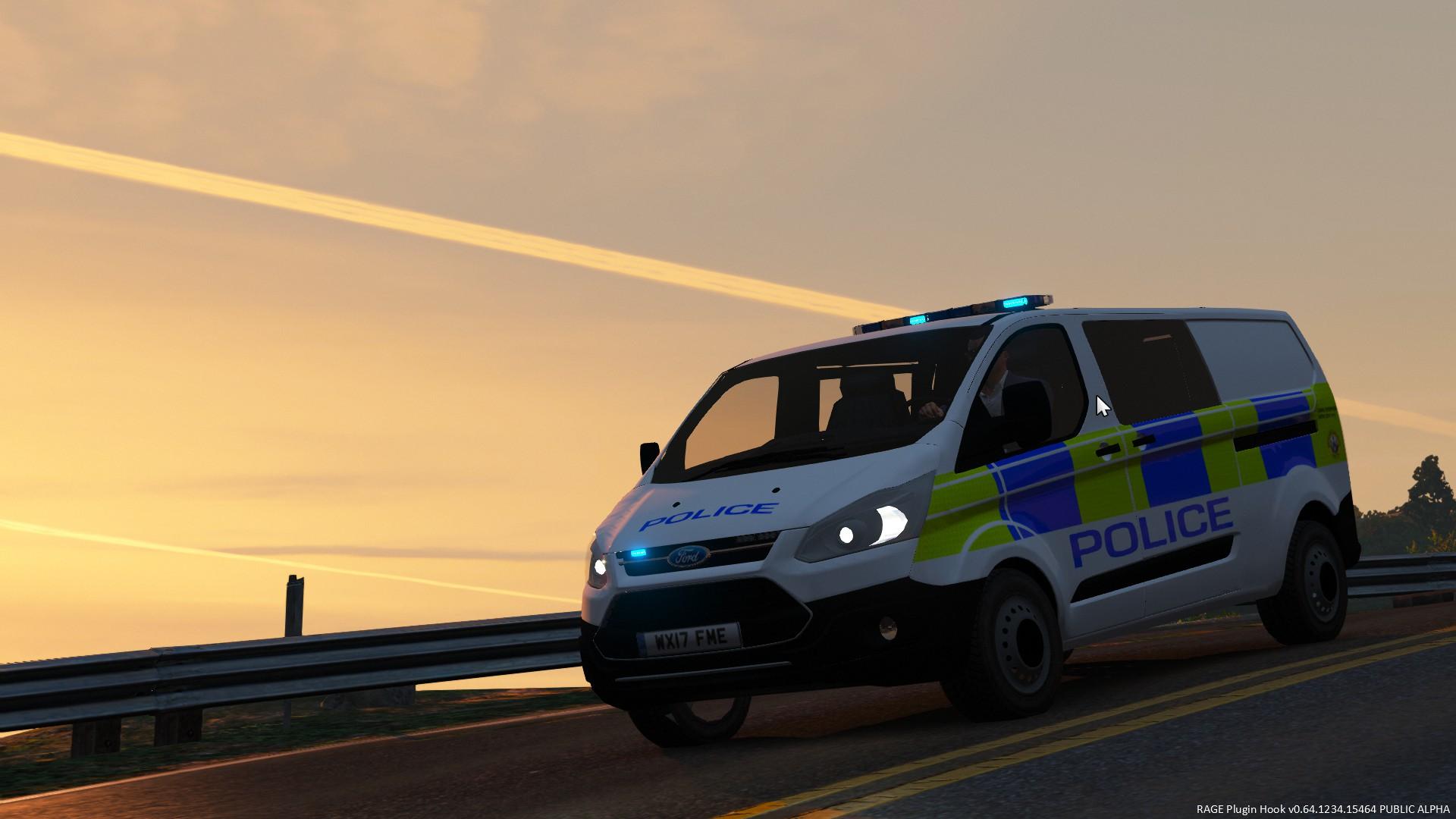 Avon And Somerset Police Ford Transit Custom Gta Mods