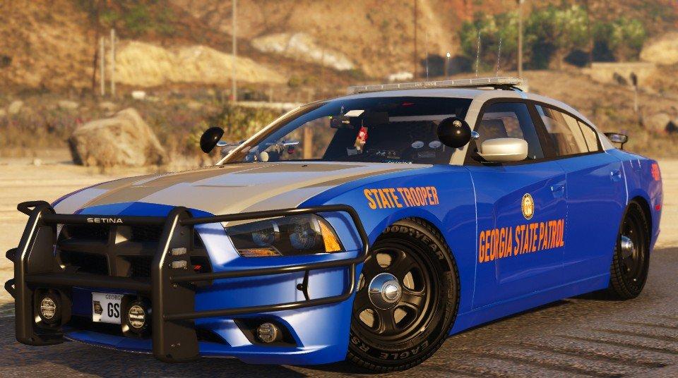 Georgia State Patrol Mega K Paintjob Pack GSP GTA Mods