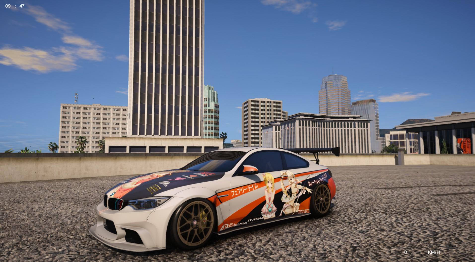 Bmw M F Lw Itasha Lucy Heartfilia Gta Mods