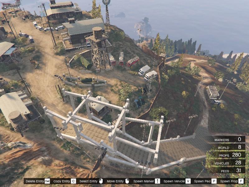 Chiliad Mountain Rescue Station Added Bridge Security Please Read