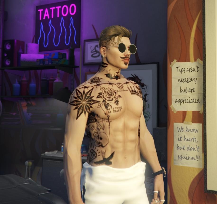 Doodle Tattoo For Mp Male Gta Mod Hot Sex Picture