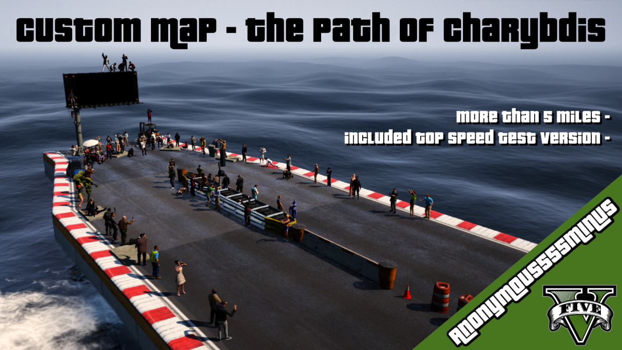 Drag Racing Map The Path Of Charybdis Menyoo GTA5 Mods