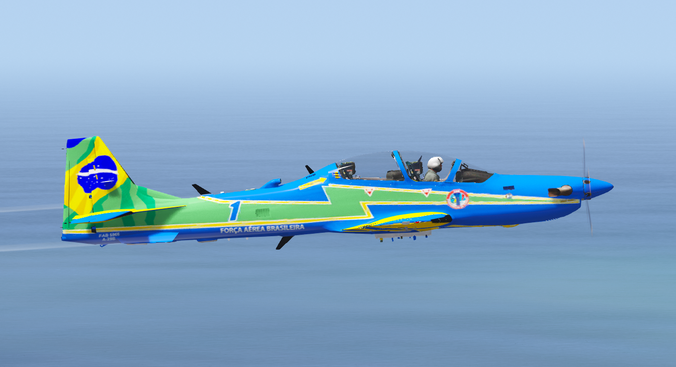 Embraer A 29B Super Tucano EDA Add On GTA5 Mods