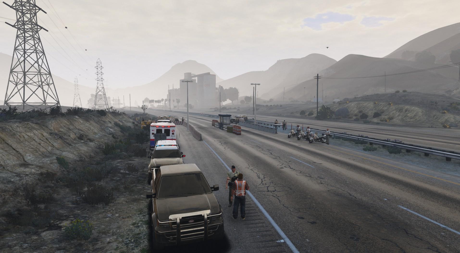 Highway Checkpoint Mapeditor Gta Mods