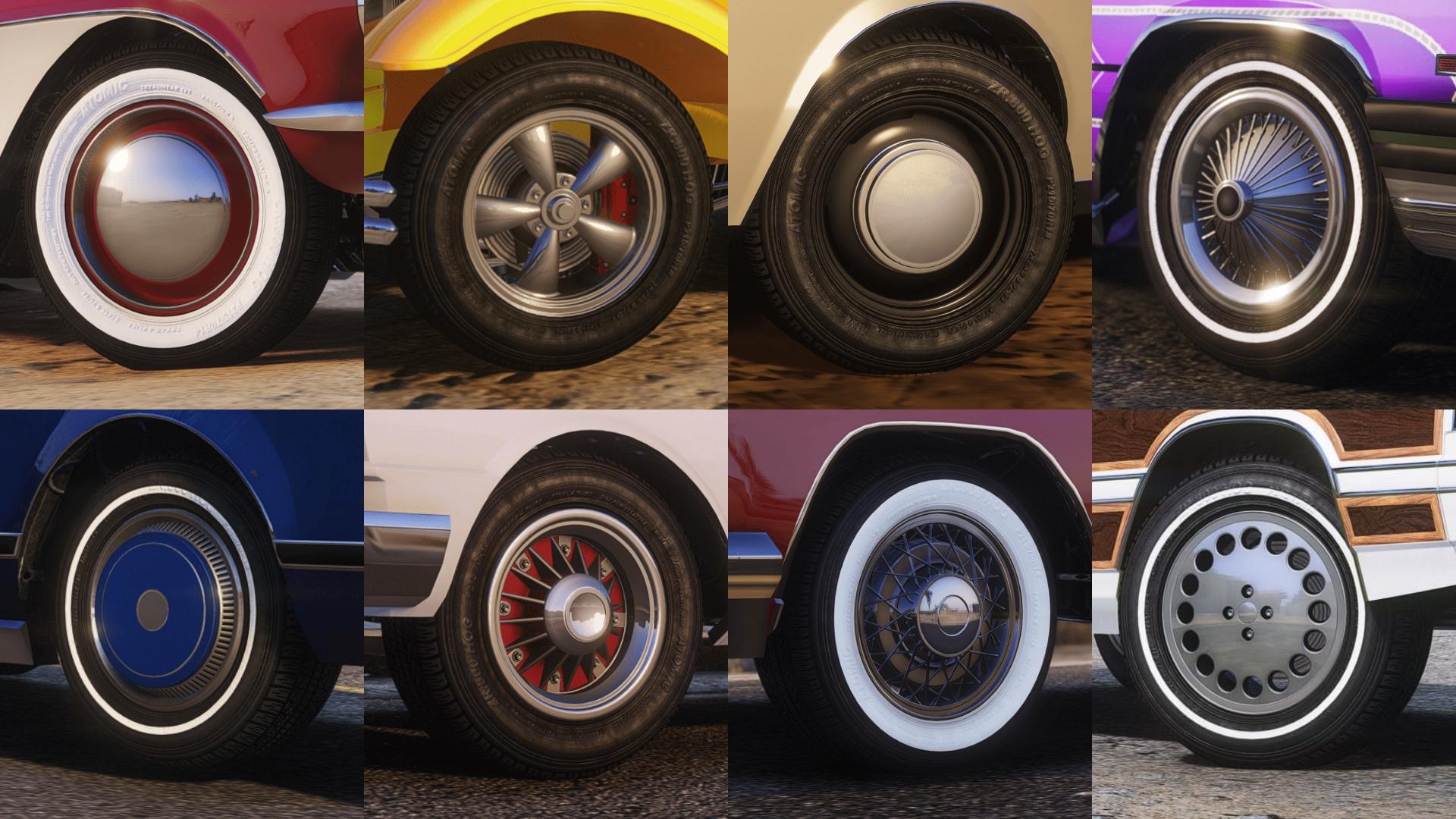 John Doe S Retro Wheel Pack Add On Lore Friendly Lods Gta