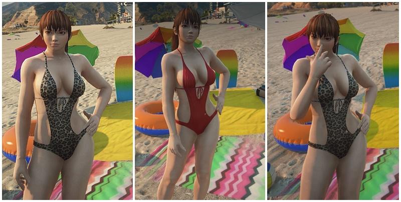 Kasumi Swimsuit Addon Or Replace GTA5 Mods