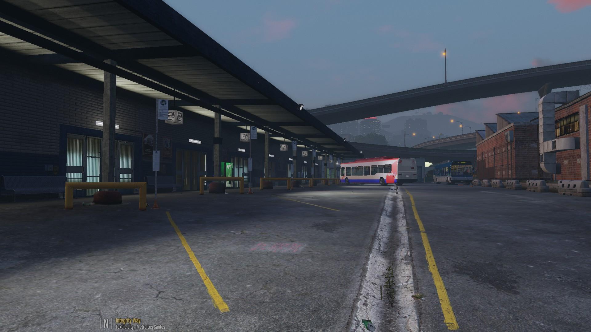 Ls More Bus Stops Menyoo Gta5 Mods Hot Sex Picture