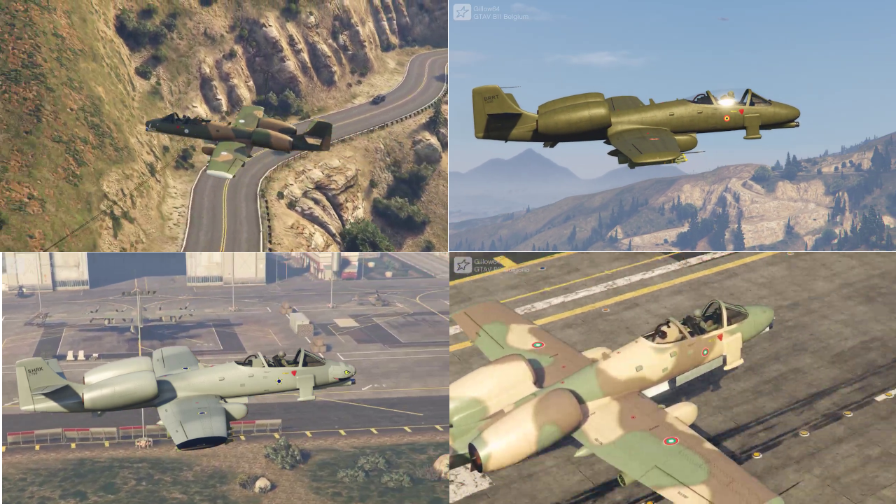 Liveries For In Game B Strikeforce Gta Mods