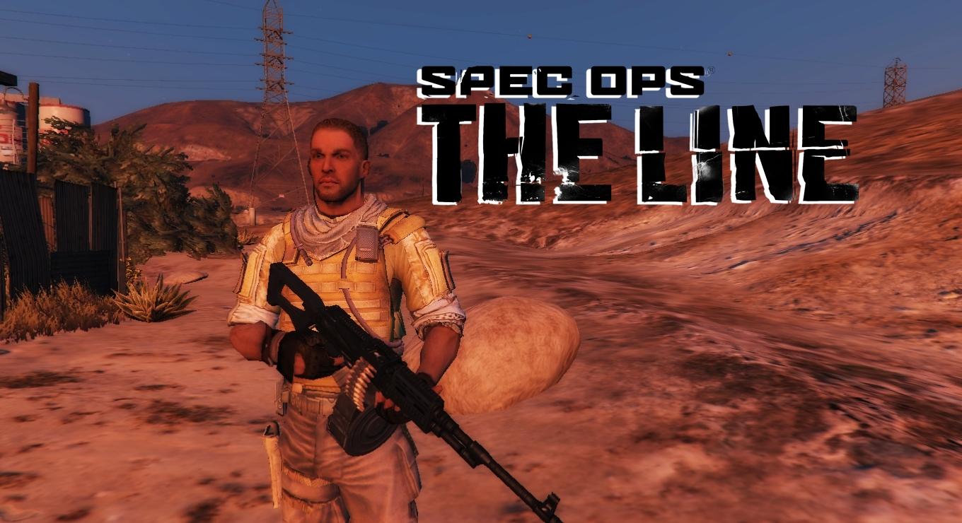 Martin Walker From Spec Ops The Line GTA5 Mods