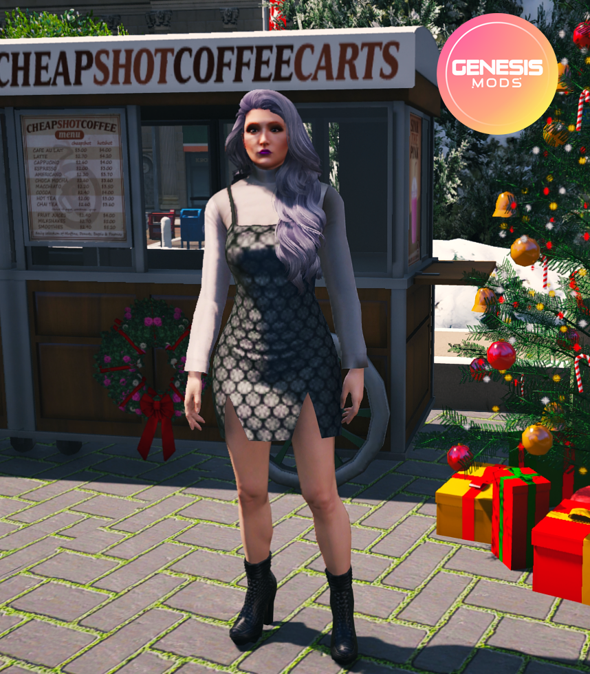 Mini Dress For MP Female GTA5 Mods