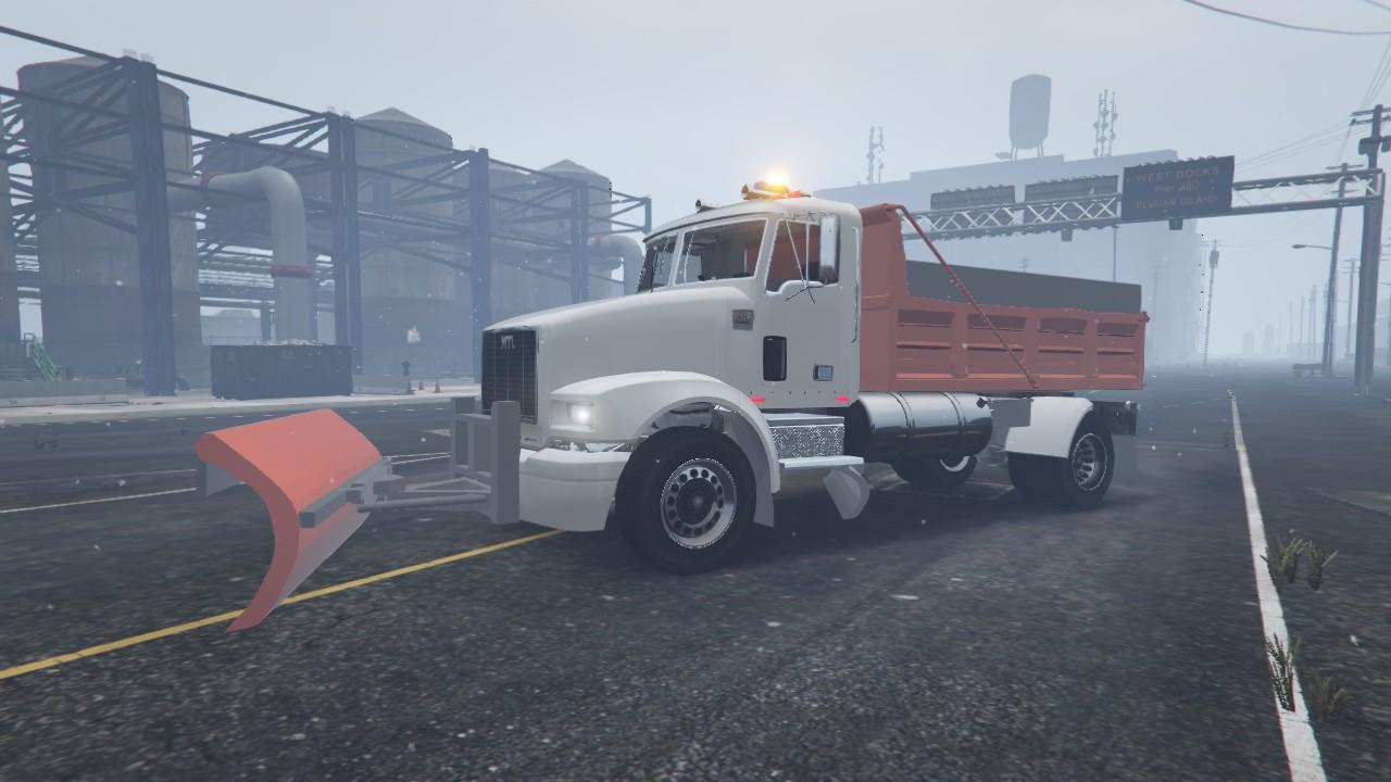 Oklahoma Inspired Snow Plow Texture GTA5 Mods