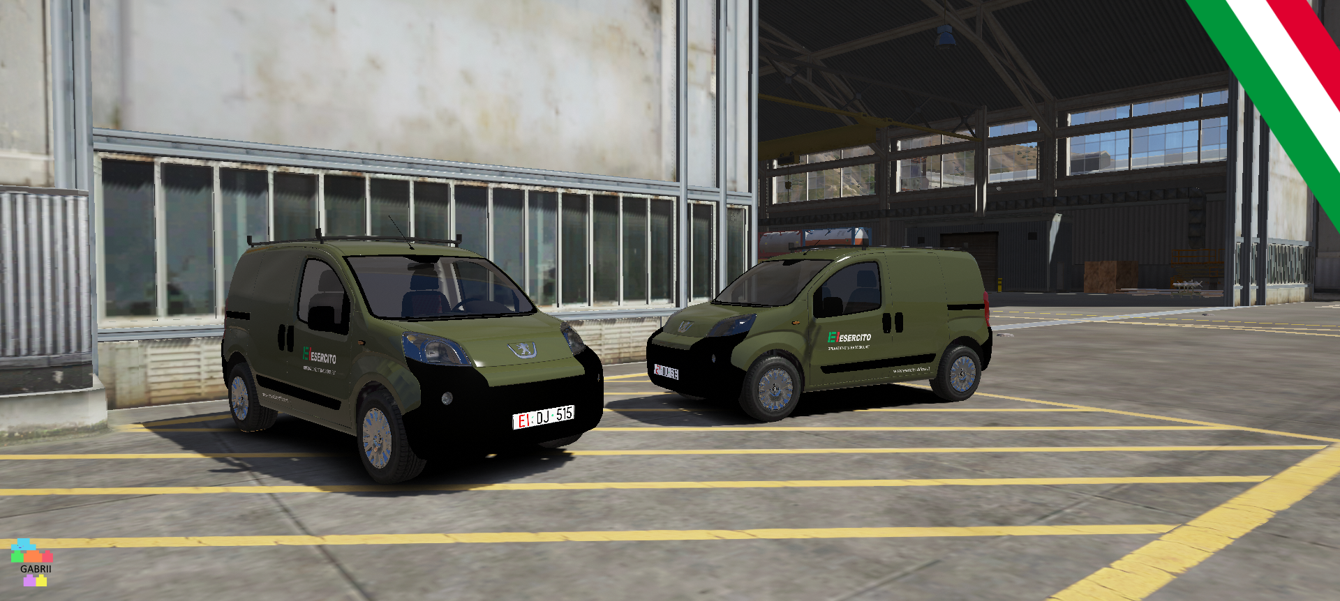 Peugeot Bipper Esercito Italiano Gta Mods