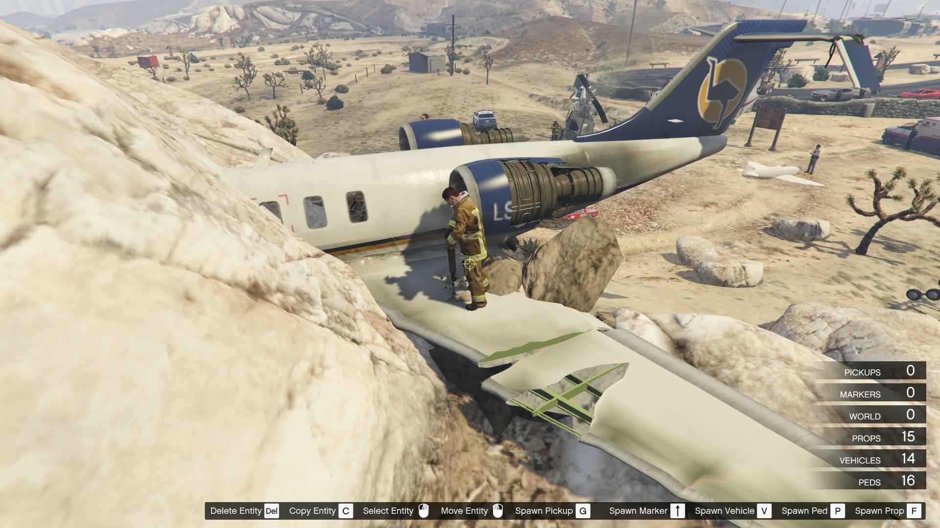 Where Did The Plane Crash In Gta 5