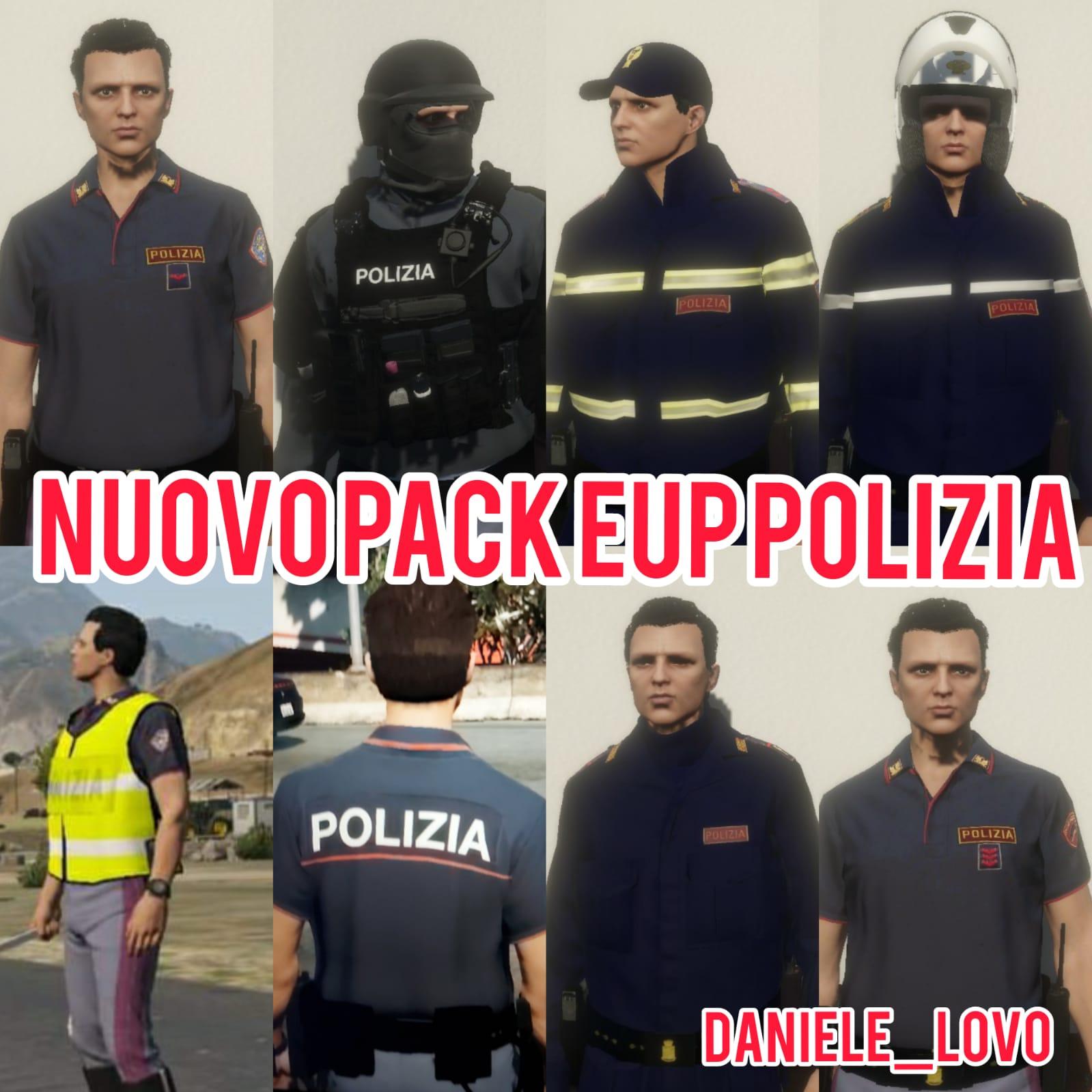 Polizia Pack Eup Completo Divise Gta Mods