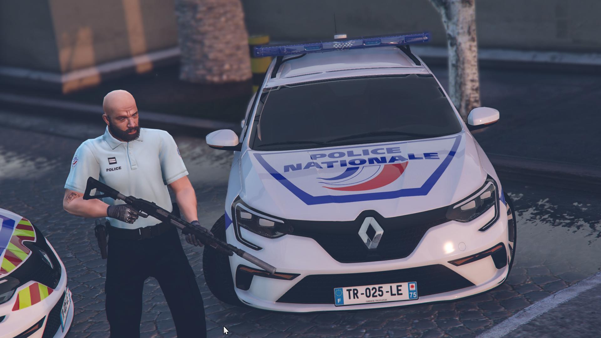 Renault Megane Estate Police Nationale Gta Mods