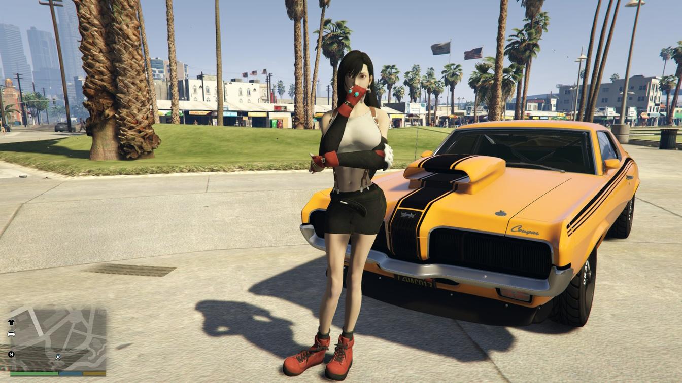 Tifa Lockhart Final Fantasy SFW NSFW GTA5 Mods