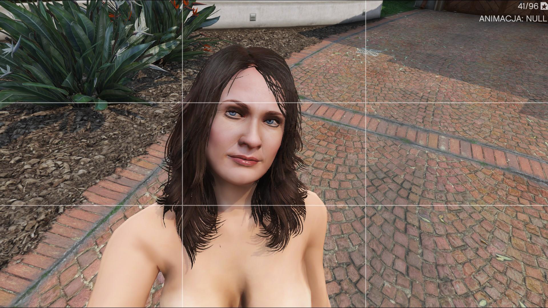 Naked girl in grand theft auto