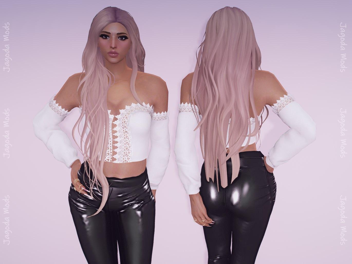 Very Long Hairstyle For MP Female GTA5 Mods