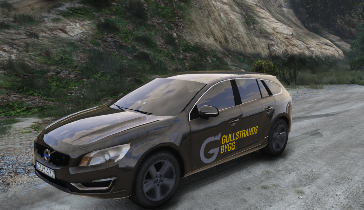 Volvo V60 Unmarked Swedish Police GTA5 Mods