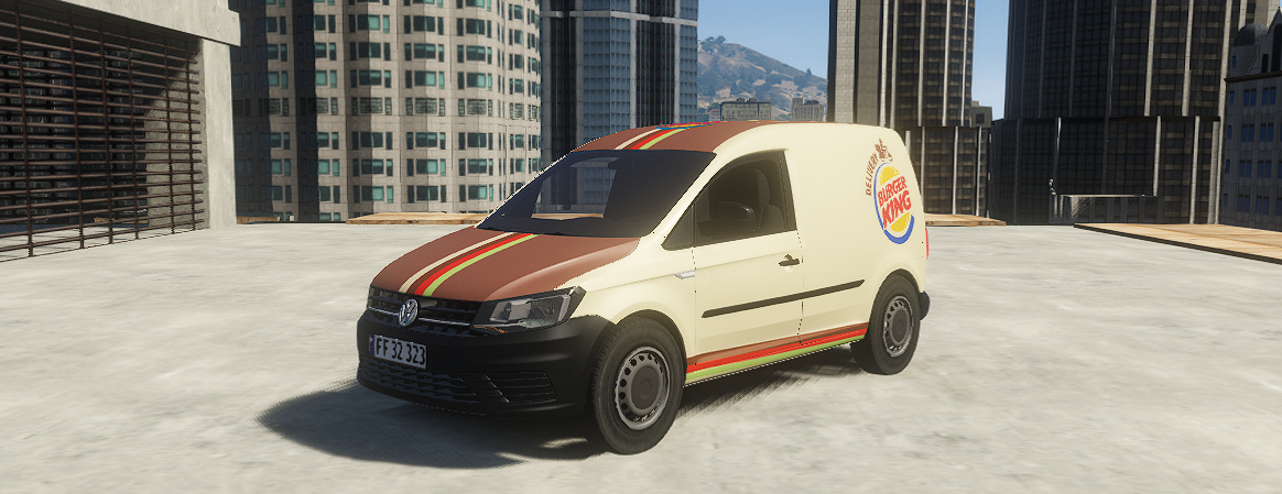 Vw Caddy Burgerking Addon Fivem Gta Mods 320 Hot Sex Picture 