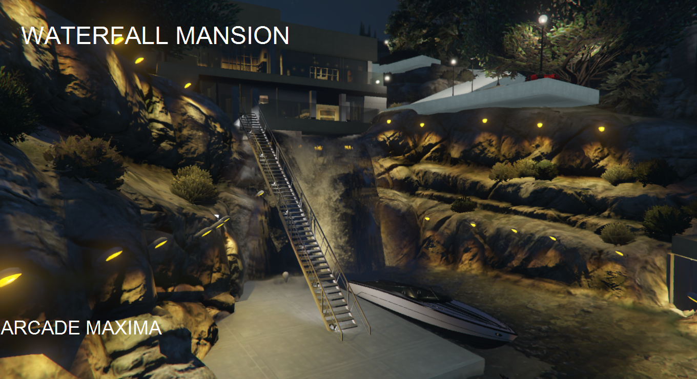 Waterfall Mansion Menyoo Gta Mods