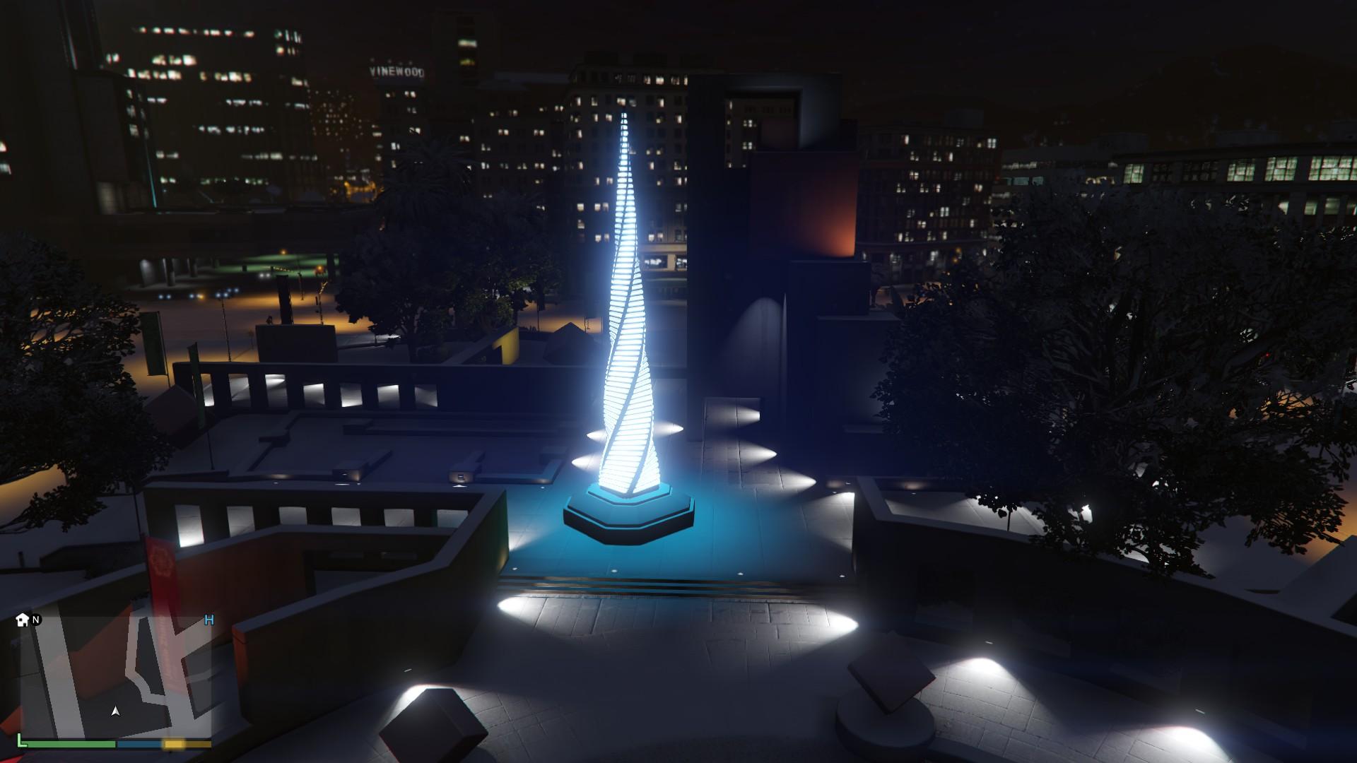 Legion Square X Mas Monolith Add On GTA Mods