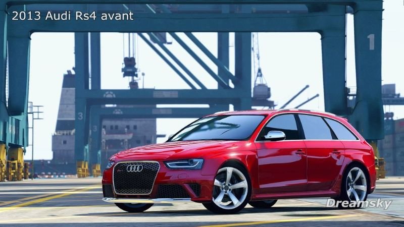 2013 audi rs4 modified handling - gta5-mods.com