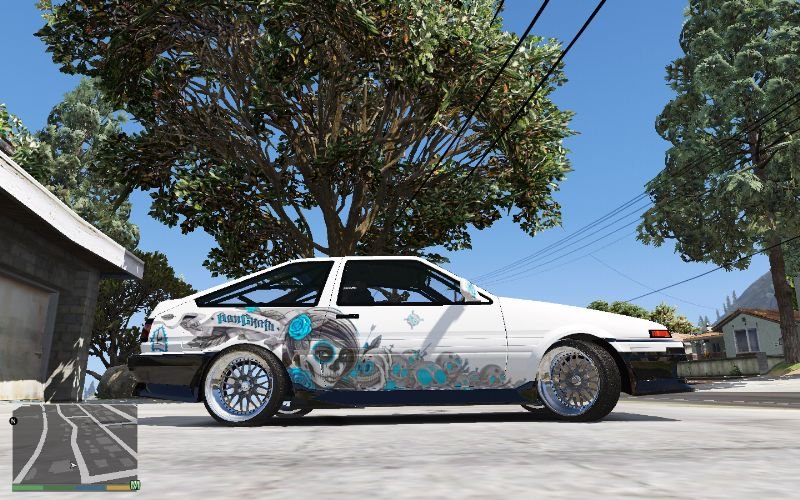 ae86 non grata livery - gta5-mods.com