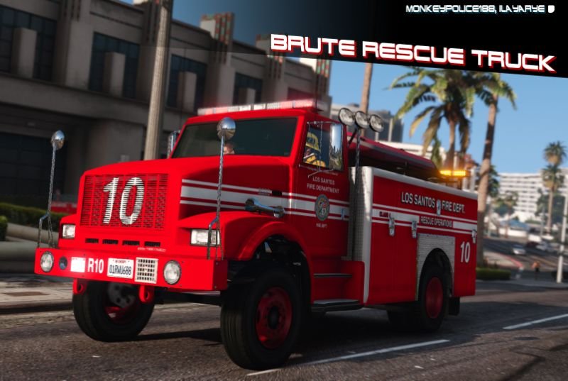 brute fire rescue truck [add-on | liveries | template]