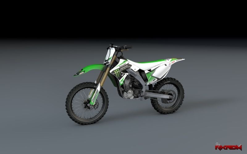 kawasaki kx - monster energy limited edition 2008