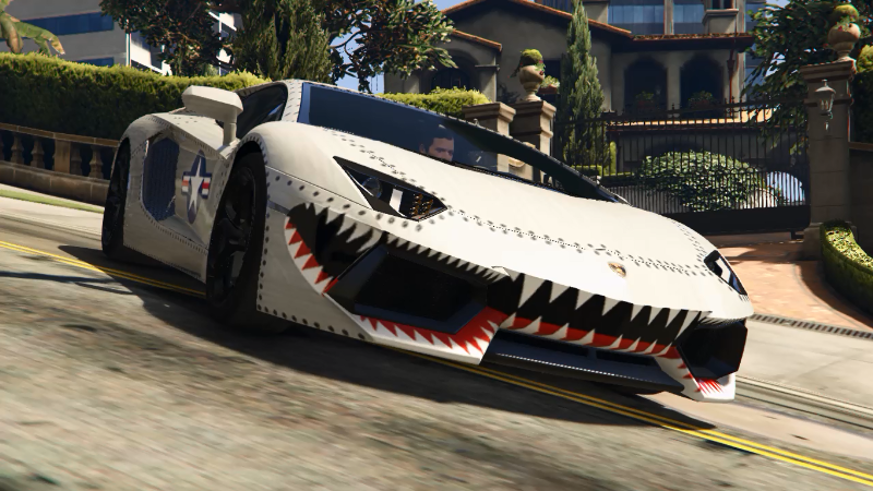 lamborghini aventador lp700-4 "usaf" paintjob - gta5-mods.com