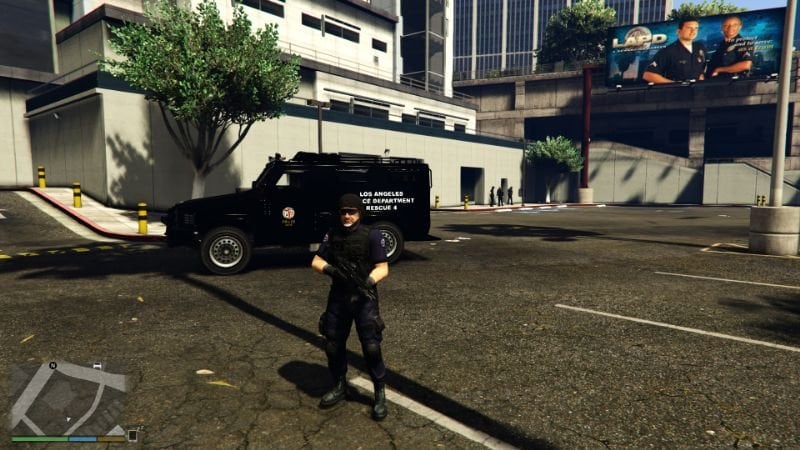 lapd/lspd swat ped