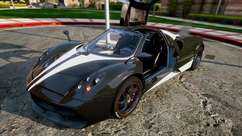 pagani huayra - the king reskin - gta5-mods.com