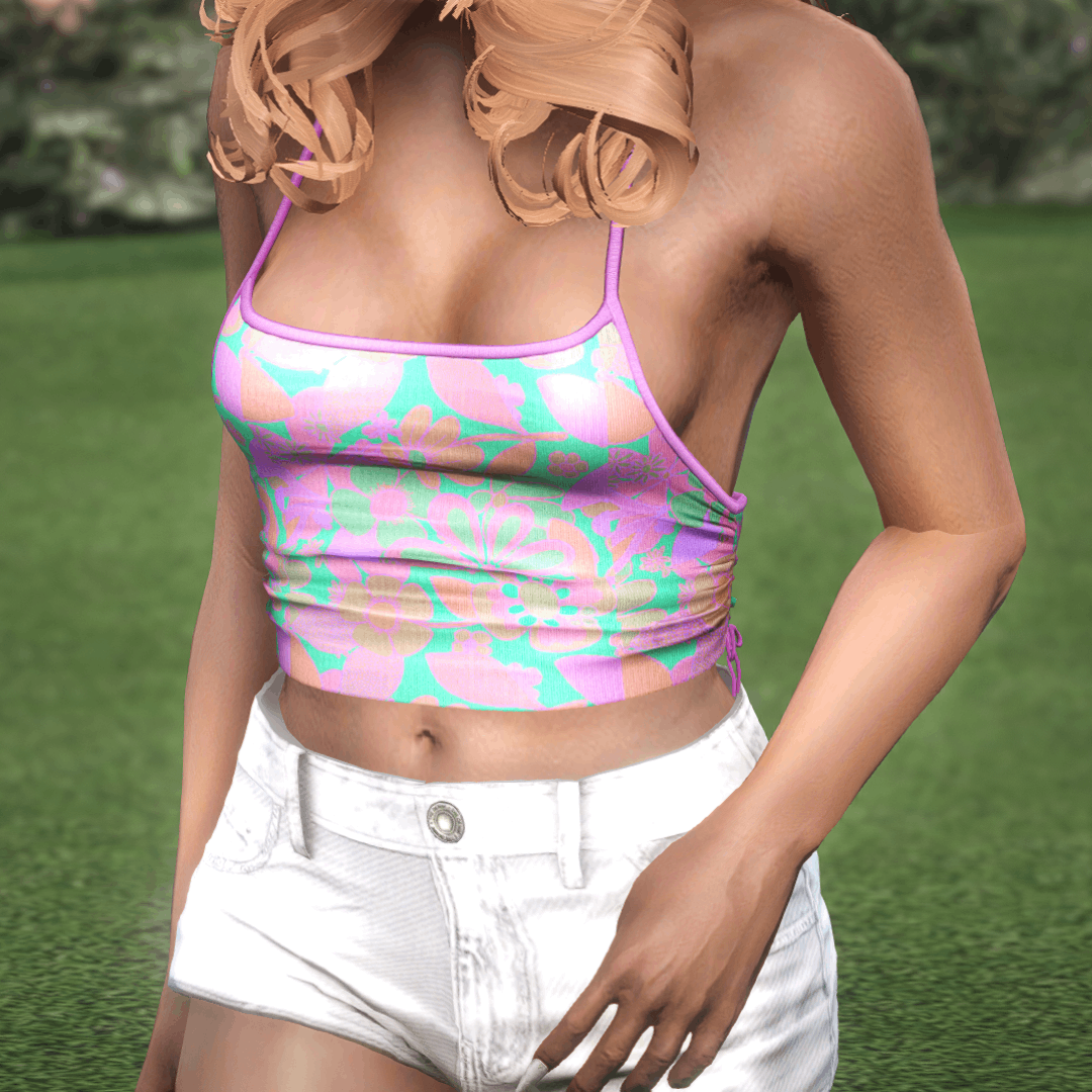 Babygirl Crop Top For Mp Female Gta Mods