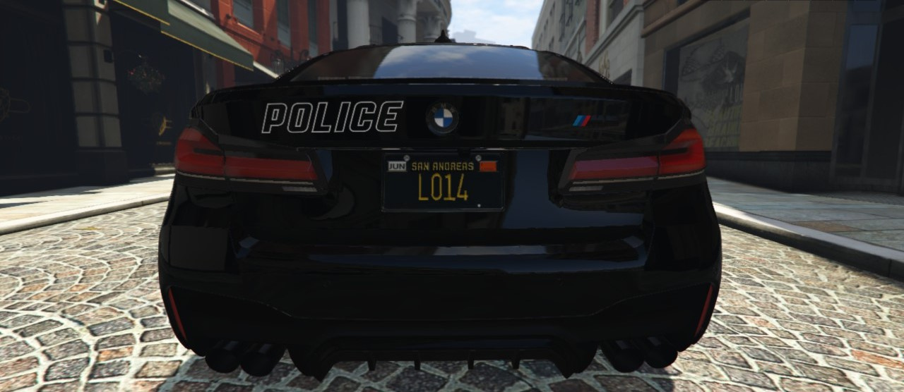 Bmw M Saloon Marked Fivem Sp Ready Non Els Gta Mods