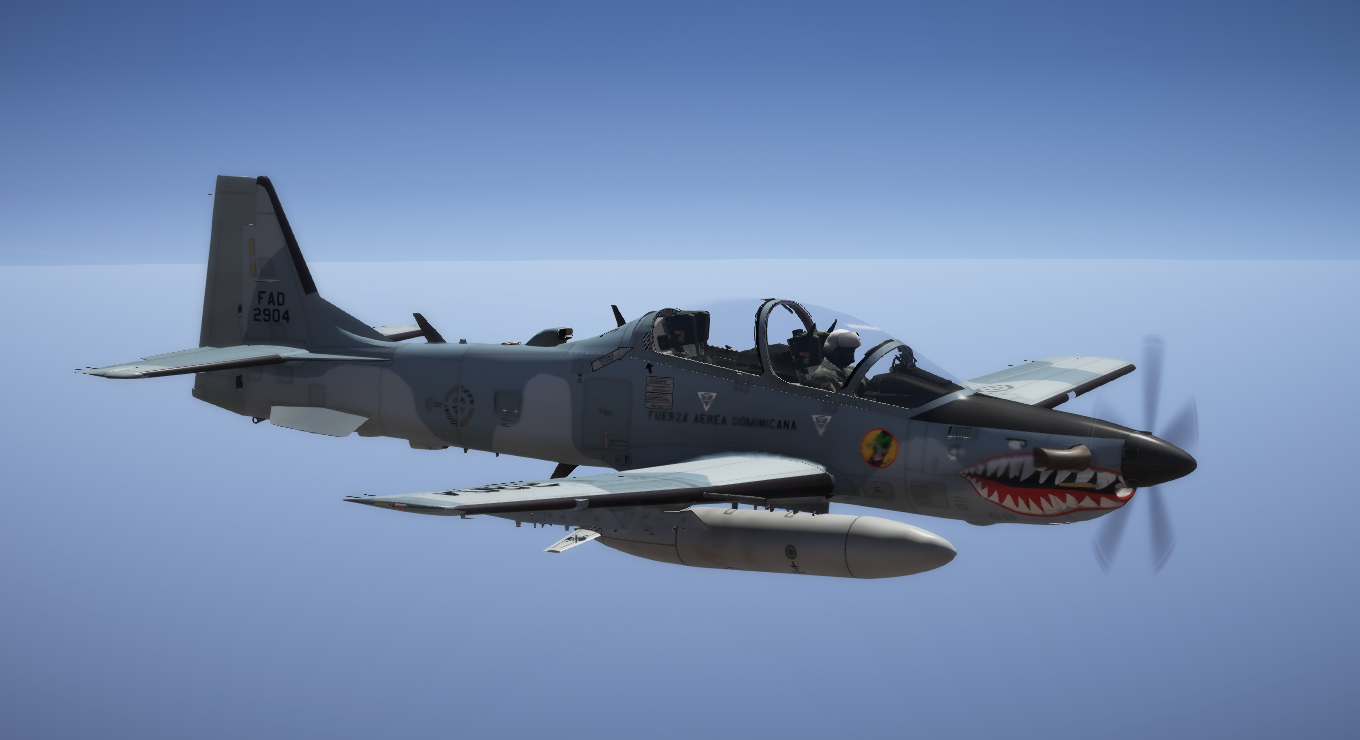 Embraer A B Super Tucano Add On Gta Mods