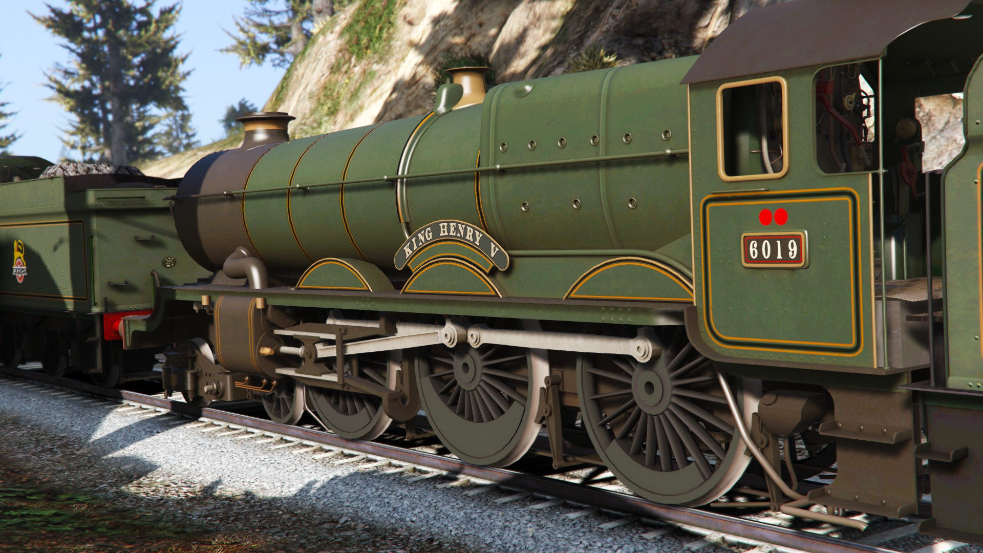 gwr king class locomotives 英国国王号蒸汽机车[add-on gta5-mod