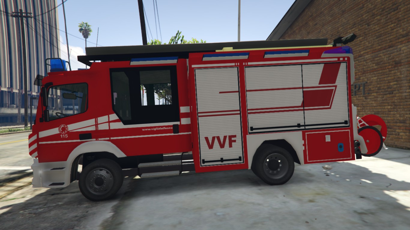 Mb Atego Hlf Vigili Del Fuoco Aps Reskin Els Gta Mods