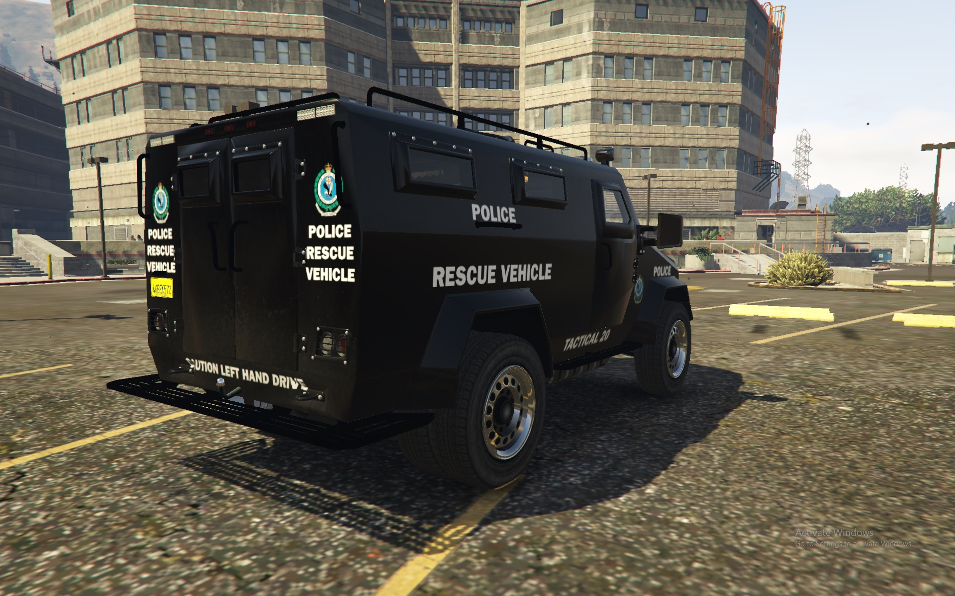 nsw police tou skin for lenco bearcat