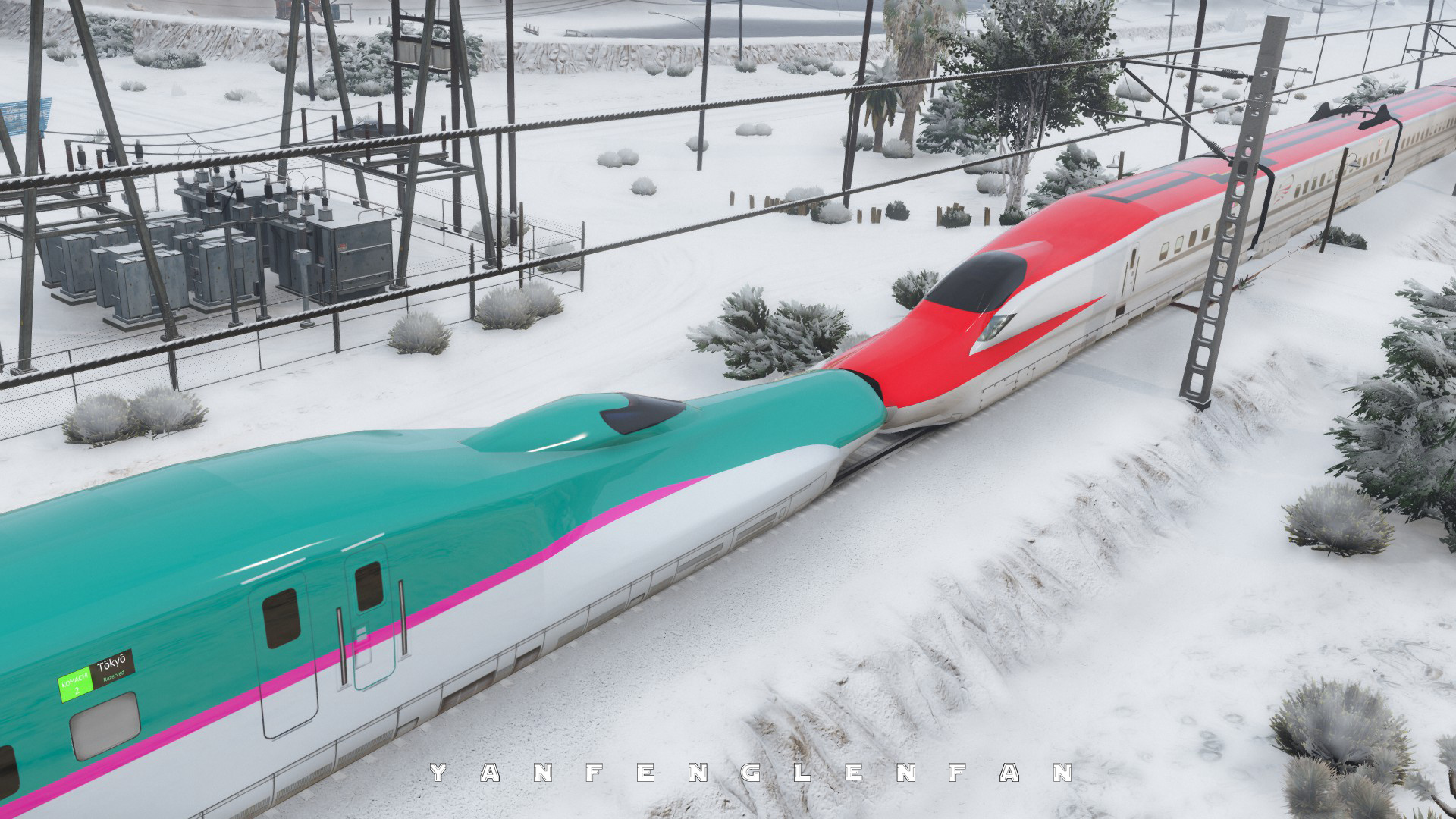 shinkansen e5 e6 series high-speed train 新干线e5 e6系电力动车组