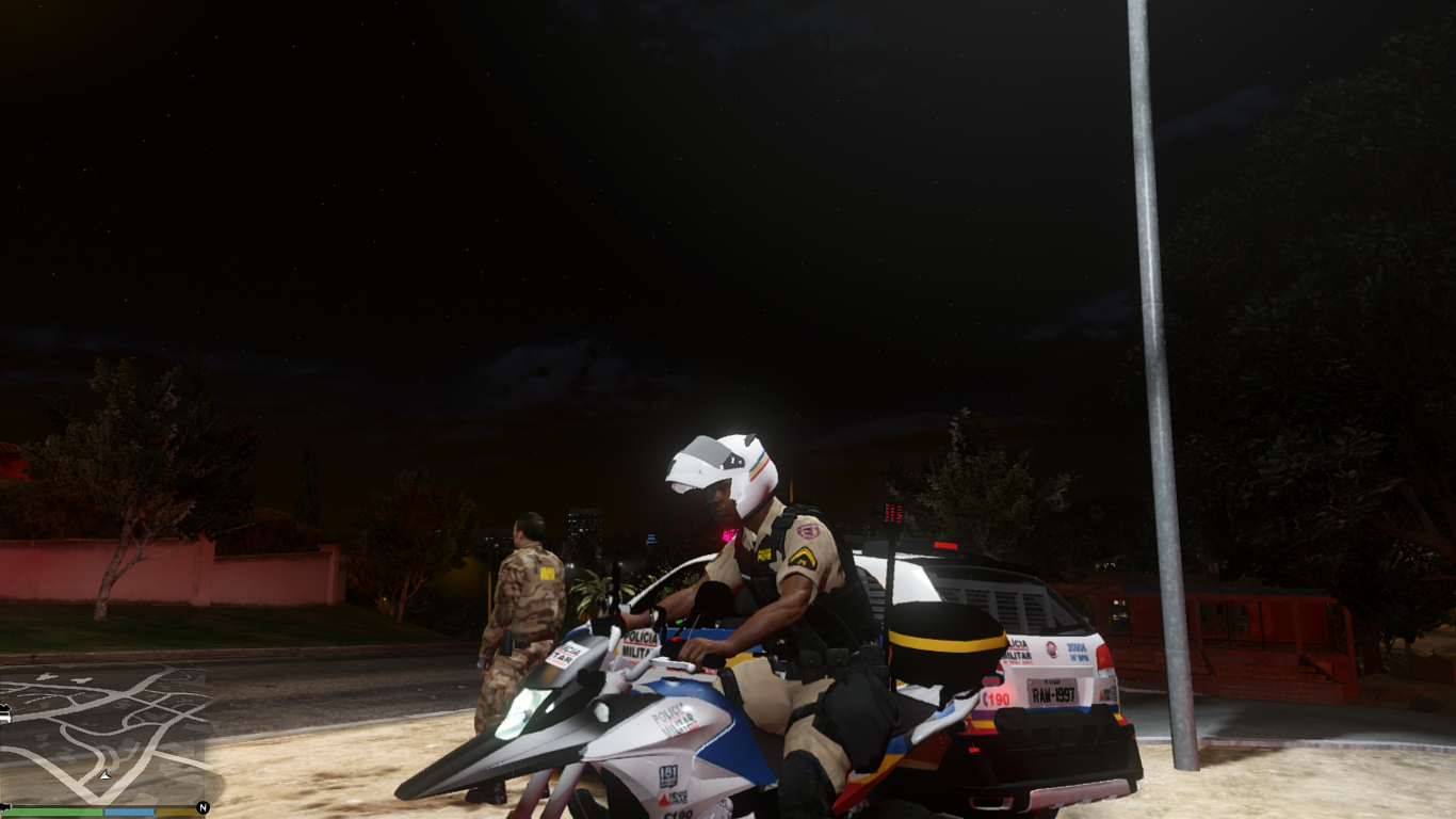 Skin Pmmg Patrulha De Moto Gta Mods