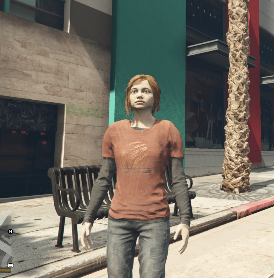 The Last Of Us Ellie Add On Ped GTA5 Mods