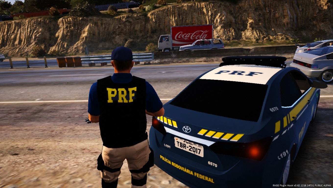 Toyota Corolla PRF Polícia Rodoviária Federal ELS GTA5 Mods