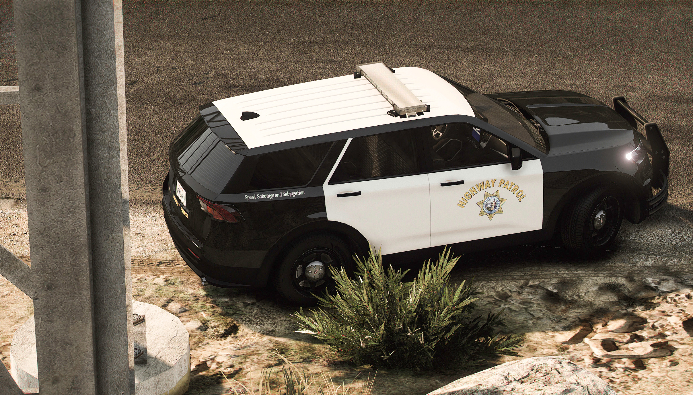 Vapid Scout Police Add On FiveM Callsigns Livery GTA5 Mods