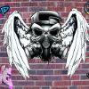 855982 hd wallpaper skull graffiti graffiti skull gas hood red girl sugar skulls mask tattoo