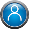 69093a person icon premium blue round button vector illustration design apps website 162452593 removebg preview