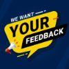 0bc58a feedback and review banner for customer satisfaction vector