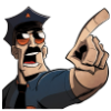 5c2f54 axe cop point icon