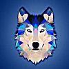 8b6a4f 1280x800 px blue minimalism white wolf 1272875  2